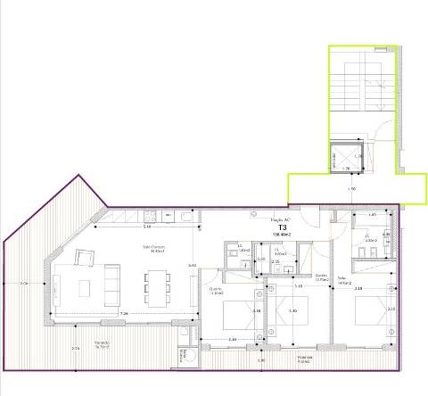 Apartamento T3 Venda em Vila Nova de Famalicão e Calendário,Vila Nova de Famalicão