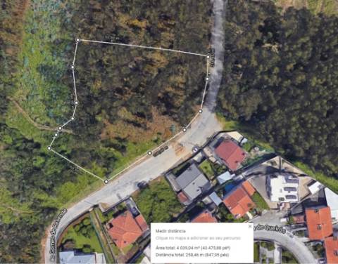 Terreno para construção - Nogueira do Cravo