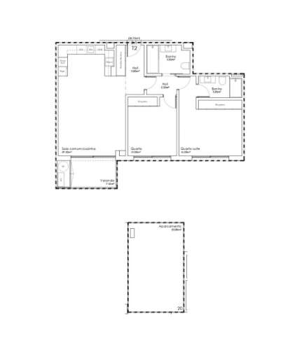 Apartamento T2  em São João da Madeira