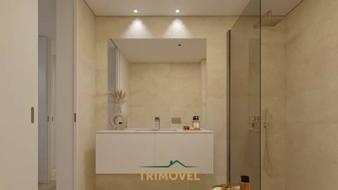 Apartamento T1 NOVO em São João da Madeira