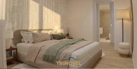 Apartamento T1 NOVO em São João da Madeira