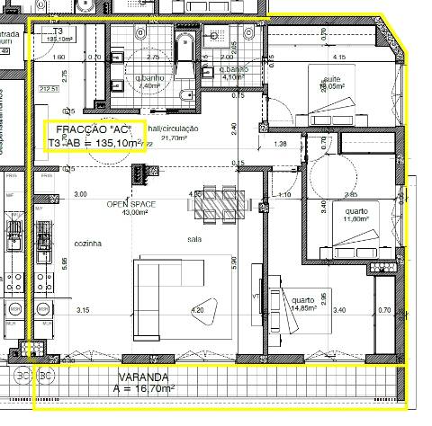 Apartamento T3 Venda em Oliveira de Azeméis, Santiago de Riba-Ul, Ul, Macinhata da Seixa e Madail,Oliveira de Azeméis