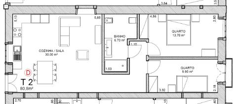 Apartamento T2 Venda em Oliveira de Azeméis, Santiago de Riba-Ul, Ul, Macinhata da Seixa e Madail,Oliveira de Azeméis
