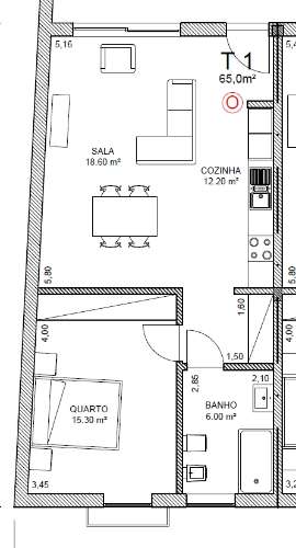 Apartamento T1 Venda em Oliveira de Azeméis, Santiago de Riba-Ul, Ul, Macinhata da Seixa e Madail,Oliveira de Azeméis