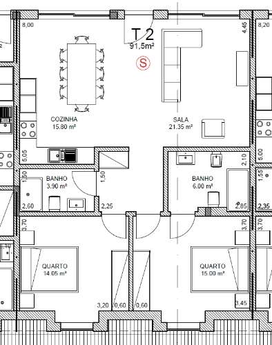 Apartamento T2 Venda em Oliveira de Azeméis, Santiago de Riba-Ul, Ul, Macinhata da Seixa e Madail,Oliveira de Azeméis