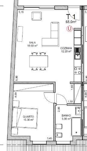 Apartamento T1 Venda em Oliveira de Azeméis, Santiago de Riba-Ul, Ul, Macinhata da Seixa e Madail,Oliveira de Azeméis