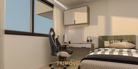 Apartamento T1 NOVO em São João da Madeira