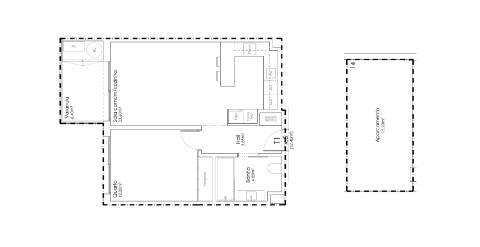 Apartamento T1 NOVO em São João da Madeira