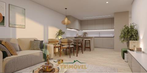 Apartamento T2 NOVO em São João da Madeira