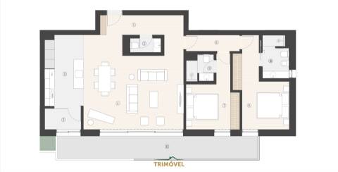 Apartamento T2 Venda em Canidelo,Vila Nova de Gaia