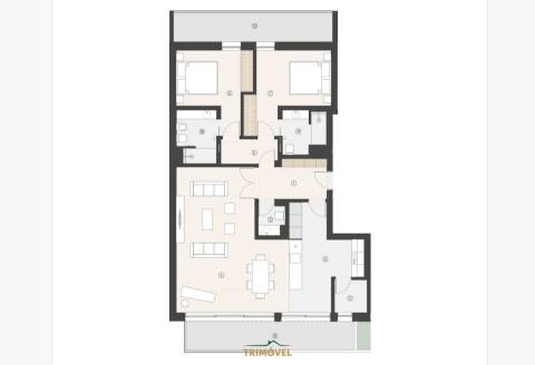 Apartamento T2 Venda em Canidelo,Vila Nova de Gaia