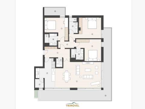 Apartamento T3 Venda em Canidelo,Vila Nova de Gaia