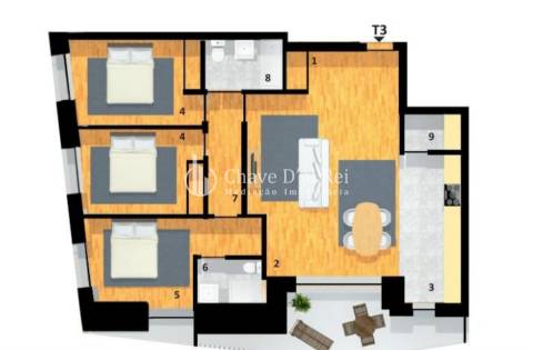 Apartamento T3 Venda em Rio de Loba,Viseu