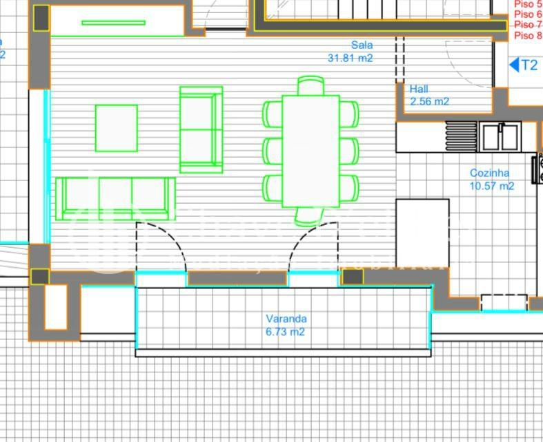 Apartamento T2+2 DUPLEX Venda em Viseu,Viseu