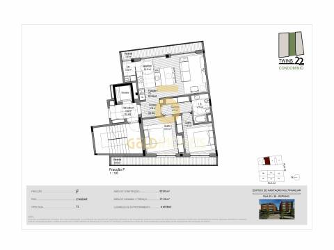 Apartamento T2 Venda em Silvalde,Espinho