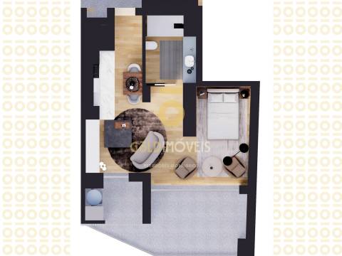 Apartamento T0 Venda em Marco,Marco de Canaveses