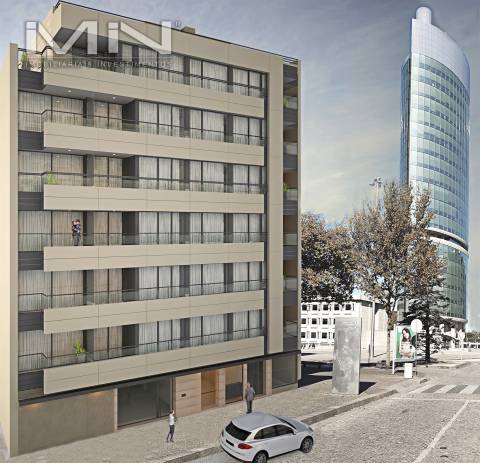 Apartamento T3 Novo  - Garagem fechada - Varandas- Centro da Maia