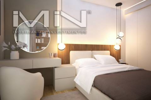 Apartamento T3 Novo  - Garagem fechada - Varandas- Centro da Maia