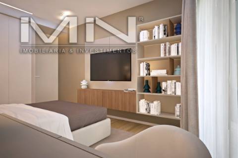 Apartamento T3 Novo  - Garagem fechada - Varandas- Centro da Maia