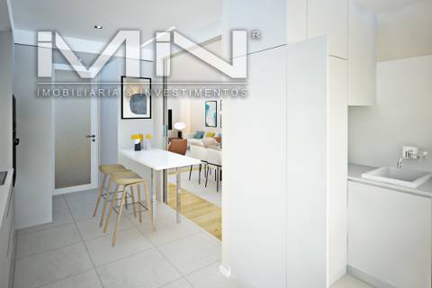 Apartamento T3 Novo  - Garagem fechada - Varandas- Centro da Maia