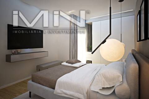 Apartamento T3 Novo  - Garagem fechada - Varandas- Centro da Maia