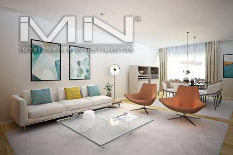 Apartamento T3 Novo  - Garagem fechada - Varandas- Centro da Maia