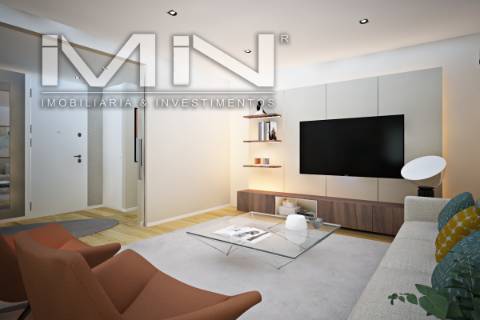 Apartamento T3 Novo  - Garagem fechada - Varandas- Centro da Maia