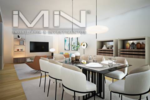 Apartamento T3 Novo  - Garagem fechada - Varandas- Centro da Maia