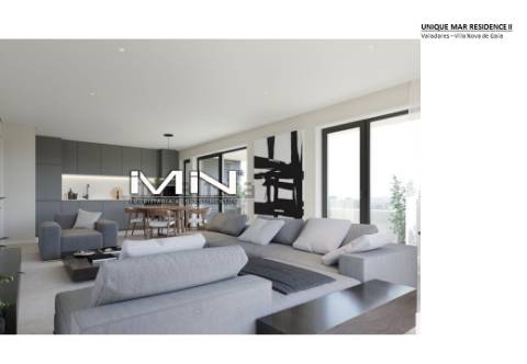 Apartamento T3 duplex Novo - 2 lugares de garagem - Ultima fração disponível.