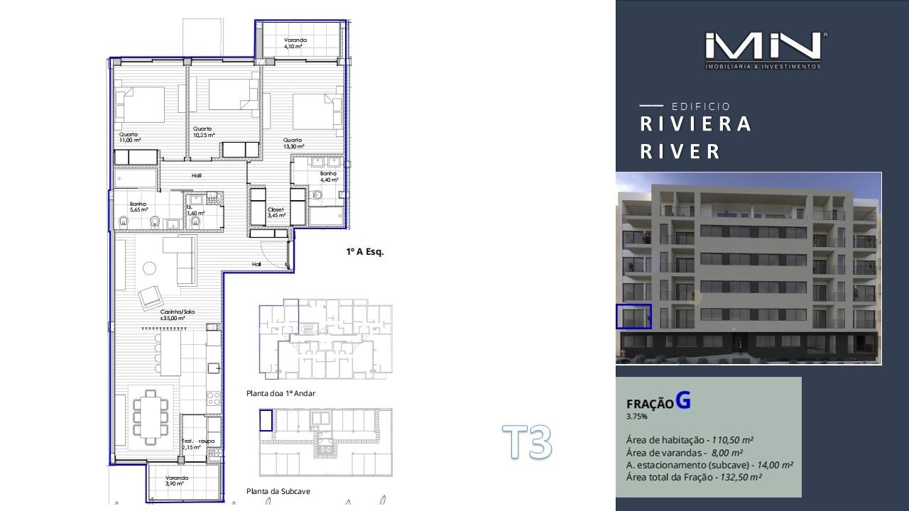 Apartamento T3 junto ao centro de Gondomar