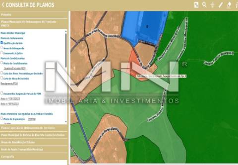 Terreno murado para construção -1299m2