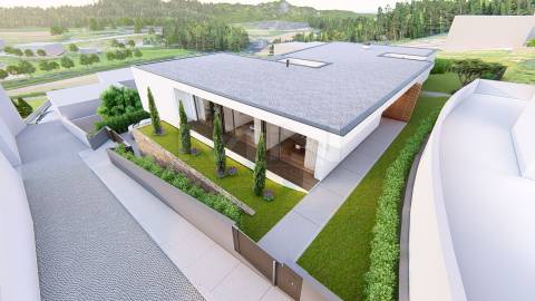 Terreno com Projeto para Moradia Térrea - IVA a 6% – A 10 min do Porto
