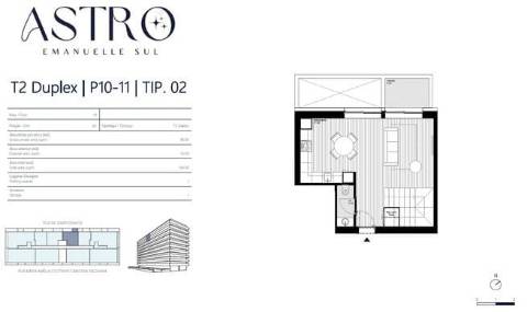 Apartamento T2 DUPLEX Venda em Matosinhos e Leça da Palmeira,Matosinhos