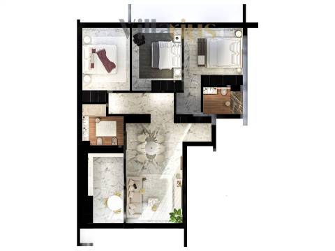 Apartamento T2 DUPLEX em Ourém