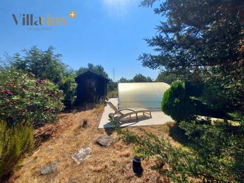 Moradia térrea T3 com piscina, sauna e jardim a 7 km de Tomar
