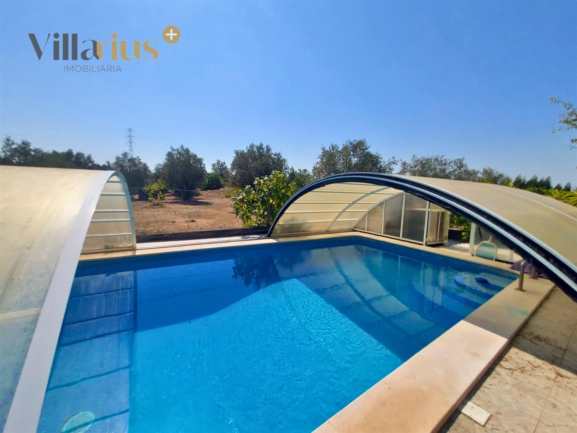 Moradia térrea T3 com piscina, sauna e jardim a 7 km de Tomar