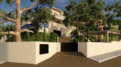 Villa excecional em S. Brás de Alportel - Fase final de construção