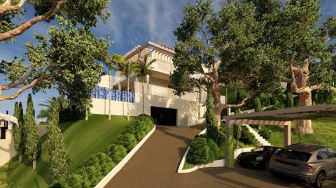 Villa excecional em S. Brás de Alportel - Fase final de construção