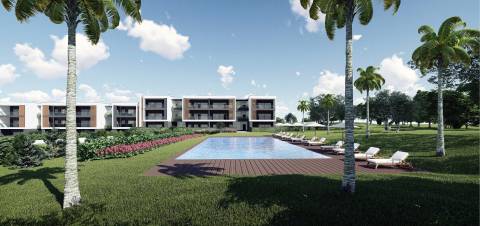 Apartamentos T2 Modernos a Minutos a Pé da Praia em Olhos de Água