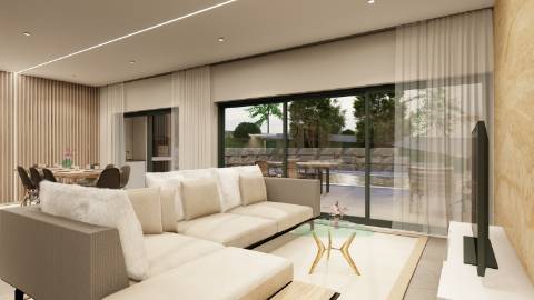 Moradia T3 Nova com Piscina Privada – Boliqueime