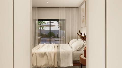 Moradia T3 Nova com Piscina Privada – Boliqueime