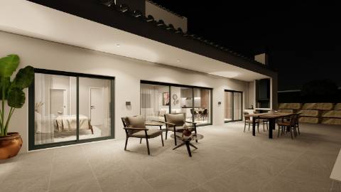 Moradia T3 Nova com Piscina Privada – Boliqueime