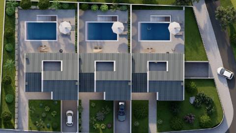 Moradia T3 Nova com Piscina Privada – Boliqueime