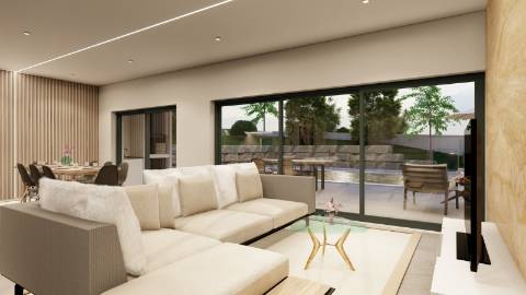 Moradia T3 Nova com Piscina Privada – Boliqueime