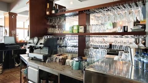 Restaurante nas areias de S. João