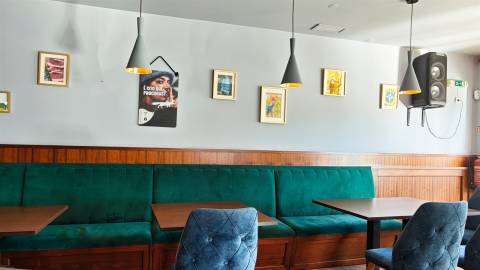 Restaurante nas areias de S. João