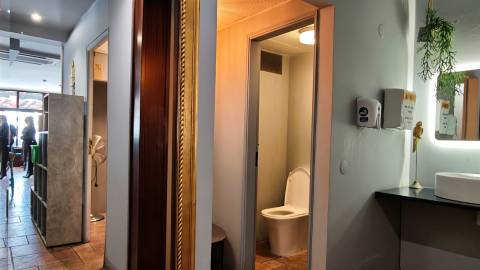 Restaurante nas areias de S. João