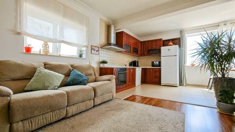 Apartamento T2 no centro de Albufeira, com vista mar