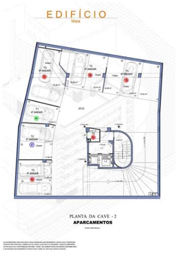 Apartamento T3 último piso no centro da cidade
