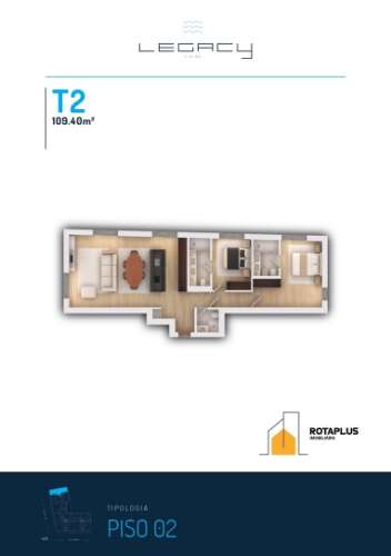 T2 Legacy Vistas Mar em V. Conde